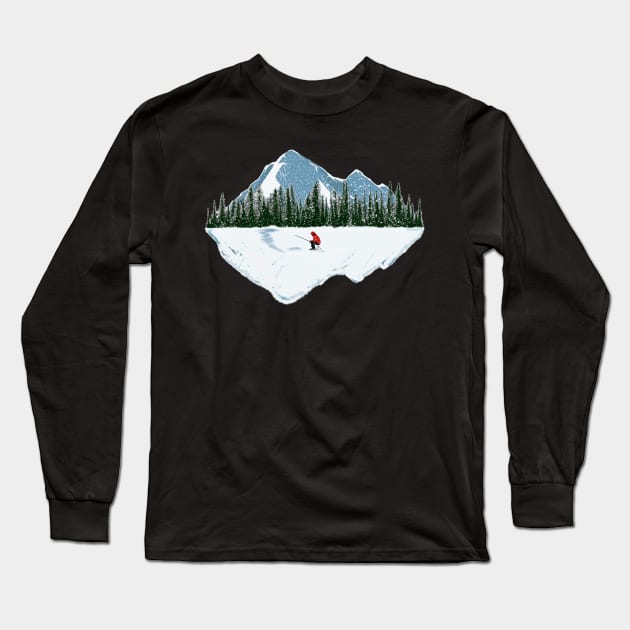 Ice Fishing Long Sleeve T-Shirt by TenomonMalke